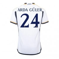 Camisa de Futebol Real Madrid Arda Guler #24 Equipamento Principal 2023-24 Manga Curta